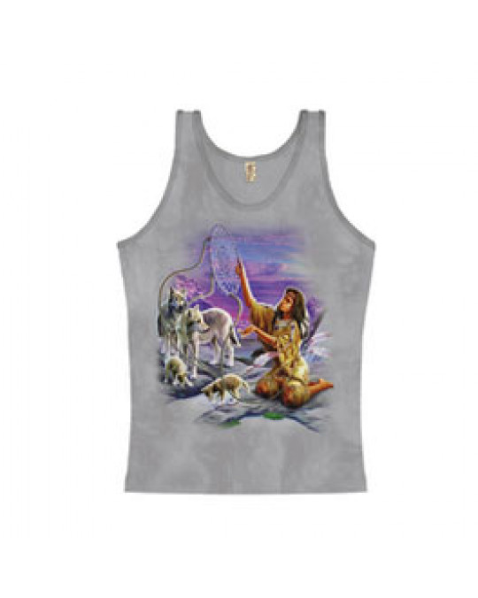 "White Wolf Family Dreams" Tank top für Damen