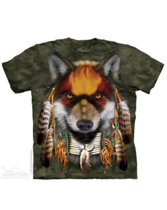 "Native Wolf Spirit" T-Shirt von The Mountain