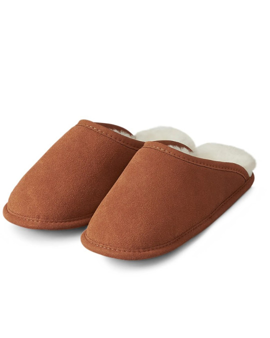 Natur-Pantoffel 100 % Lammfell 