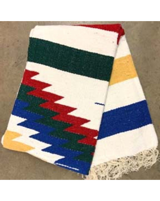 Gewobene, original mexikanische Decke im Glacier Park Stil 