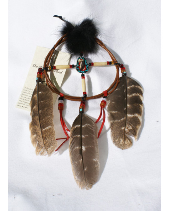 Medizinrad der Cherokee, Naturkreis und Fell, Kralle