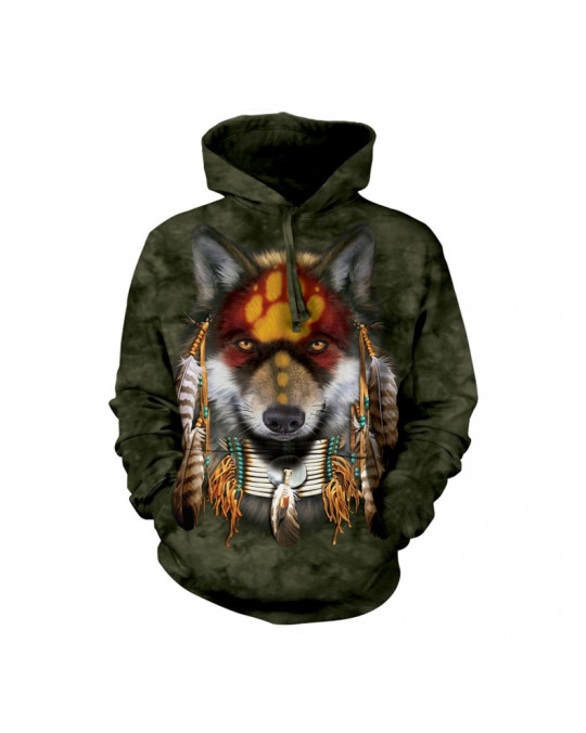 "Wolf Spirit" Hoodie (Kapuzen-Sweatshirt)