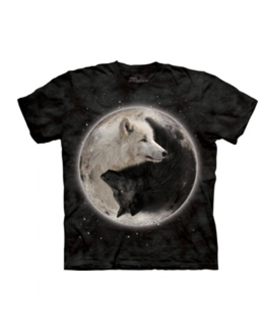 "Yin Yang Wolves" T-Shirt von The Mountain