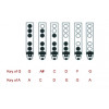 Fingertabelle A und G Flöte
